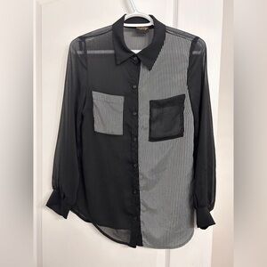 Button Up Blouse • size x-small